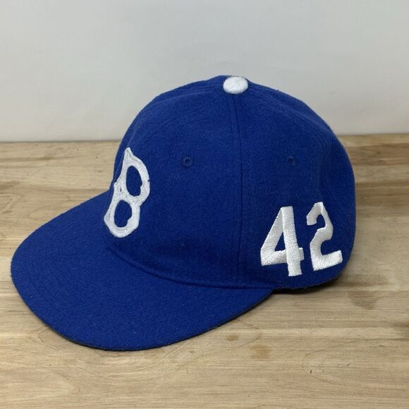 JACKIE ROBINSON HAT CAP LOS ANGELES DODGERS BROOKLYN 42 UCLA HEALTH - Picture 1 of 10